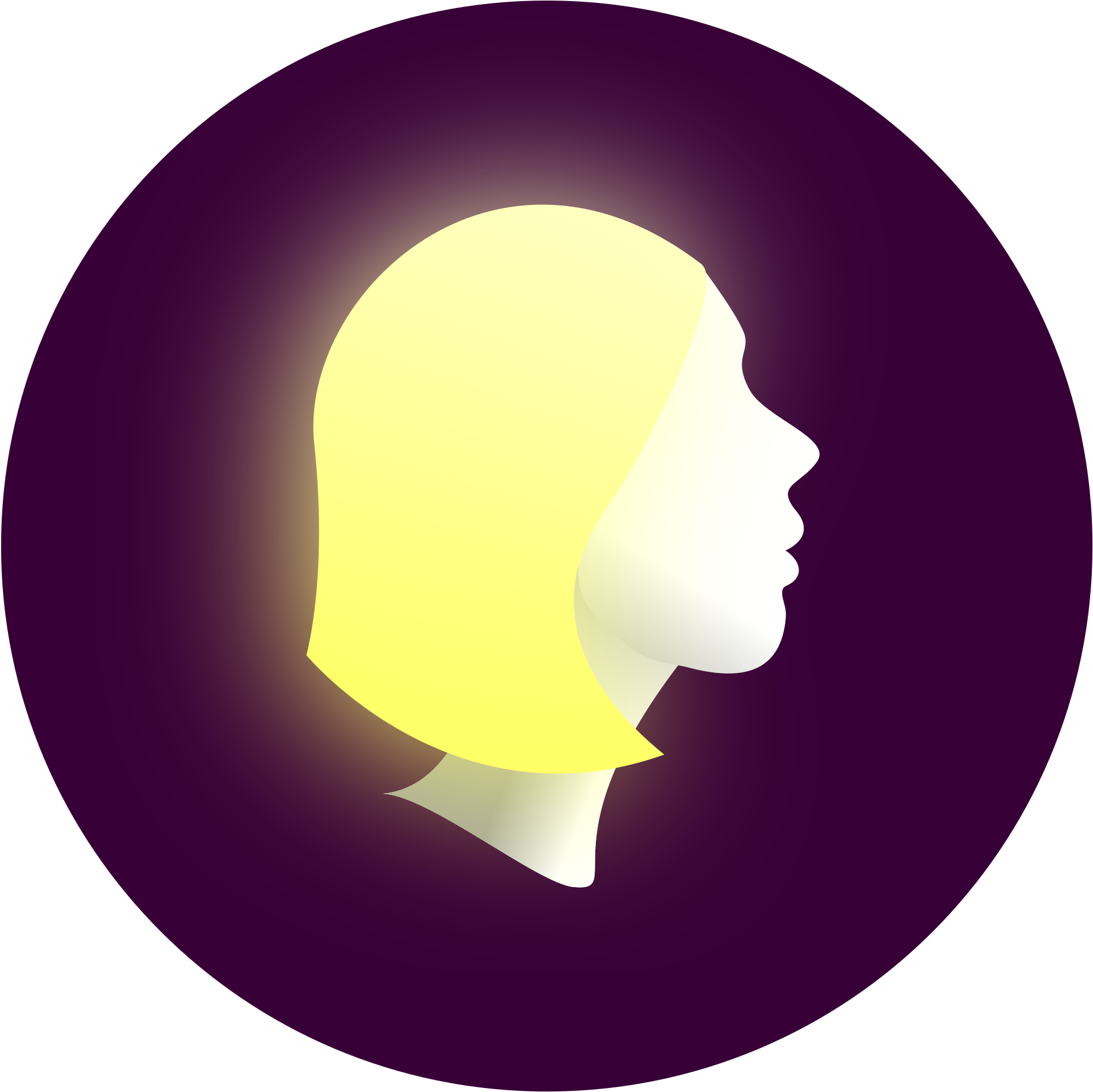 Silhouette - Circle Clipart (750x750), Png Download