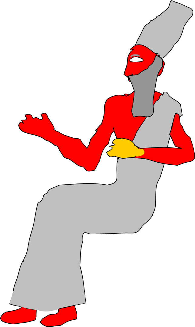 Father Clipart Arabian - Hubal - Png Download (644x1080), Png Download