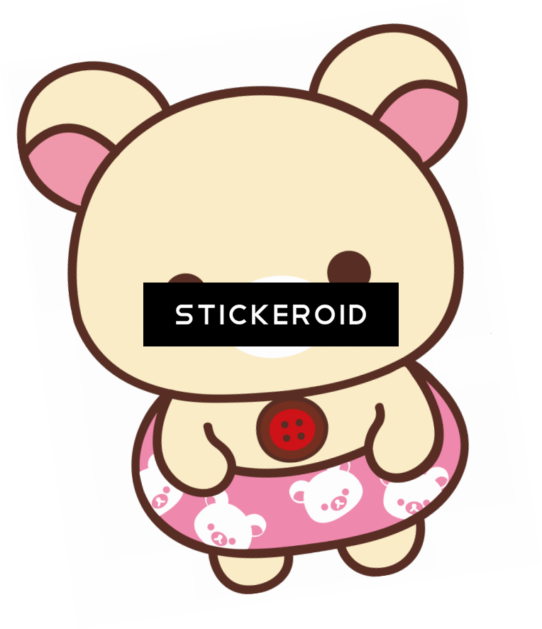 Rilakkuma - Korilakkuma Strawberry Clipart (764x886), Png Download