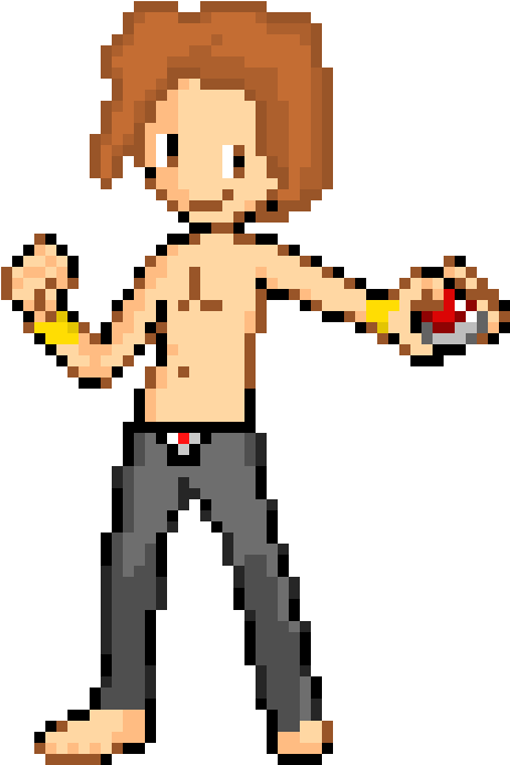 Gym Leader Roy - Gym Clipart (500x730), Png Download
