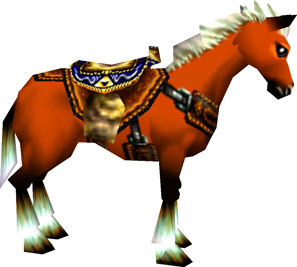 Sunset Clipart Wild Horse - Epona Png Transparent Png (995x896), Png Download