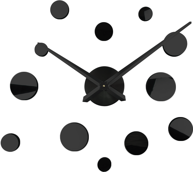 Zapatillas De Punto Hechas A Mano De Bricolaje, Suela - Clock Clipart (800x800), Png Download