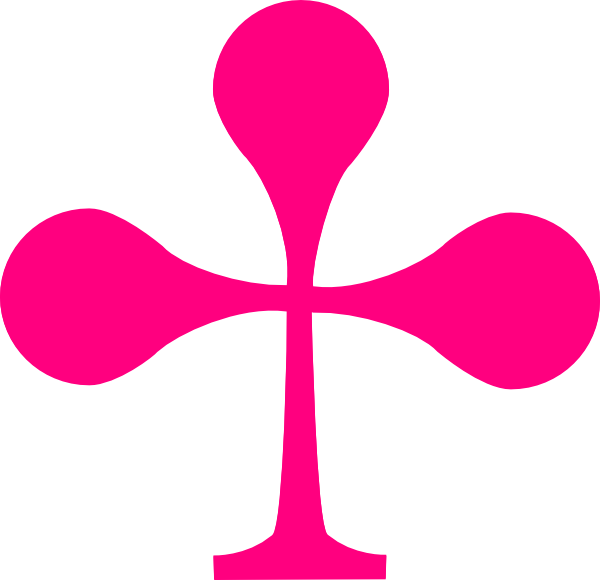 Pink Clip Art At Clker Com - Cartomancy - Png Download (600x580), Png Download