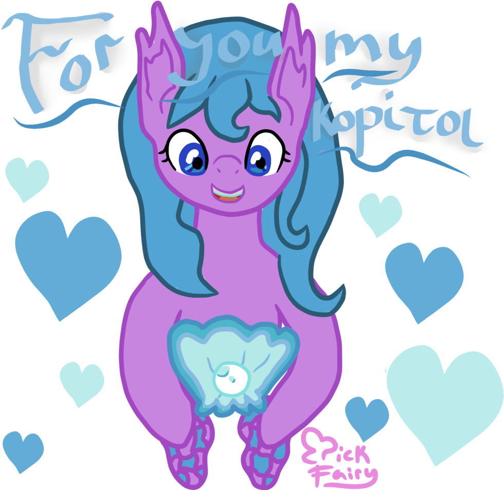 Clip Stock Artist Pickfairy Female Merpony Oc Umi - Cartoon - Png Download (1024x955), Png Download