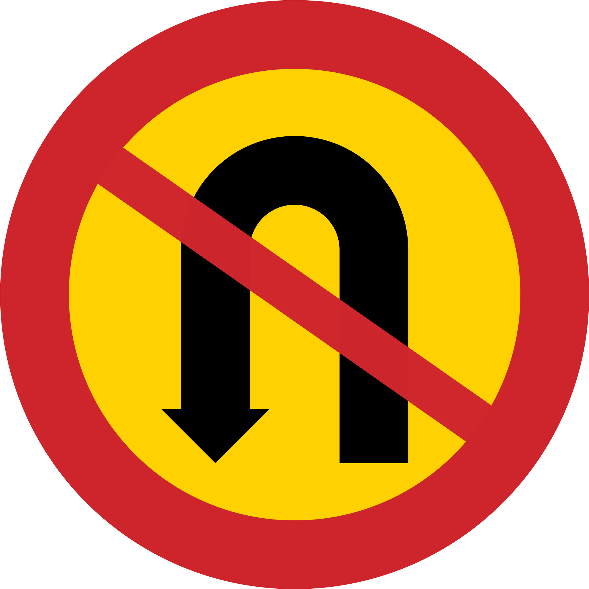 Open - Traffic Signs Circle Yellow Icon Png Clipart (2000x2000), Png Download