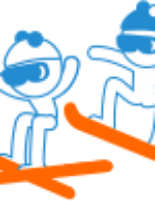 Любой Комплект Горных Лыж Или Сноуборд Ботинки - Mountaineering Clipart (535x696), Png Download