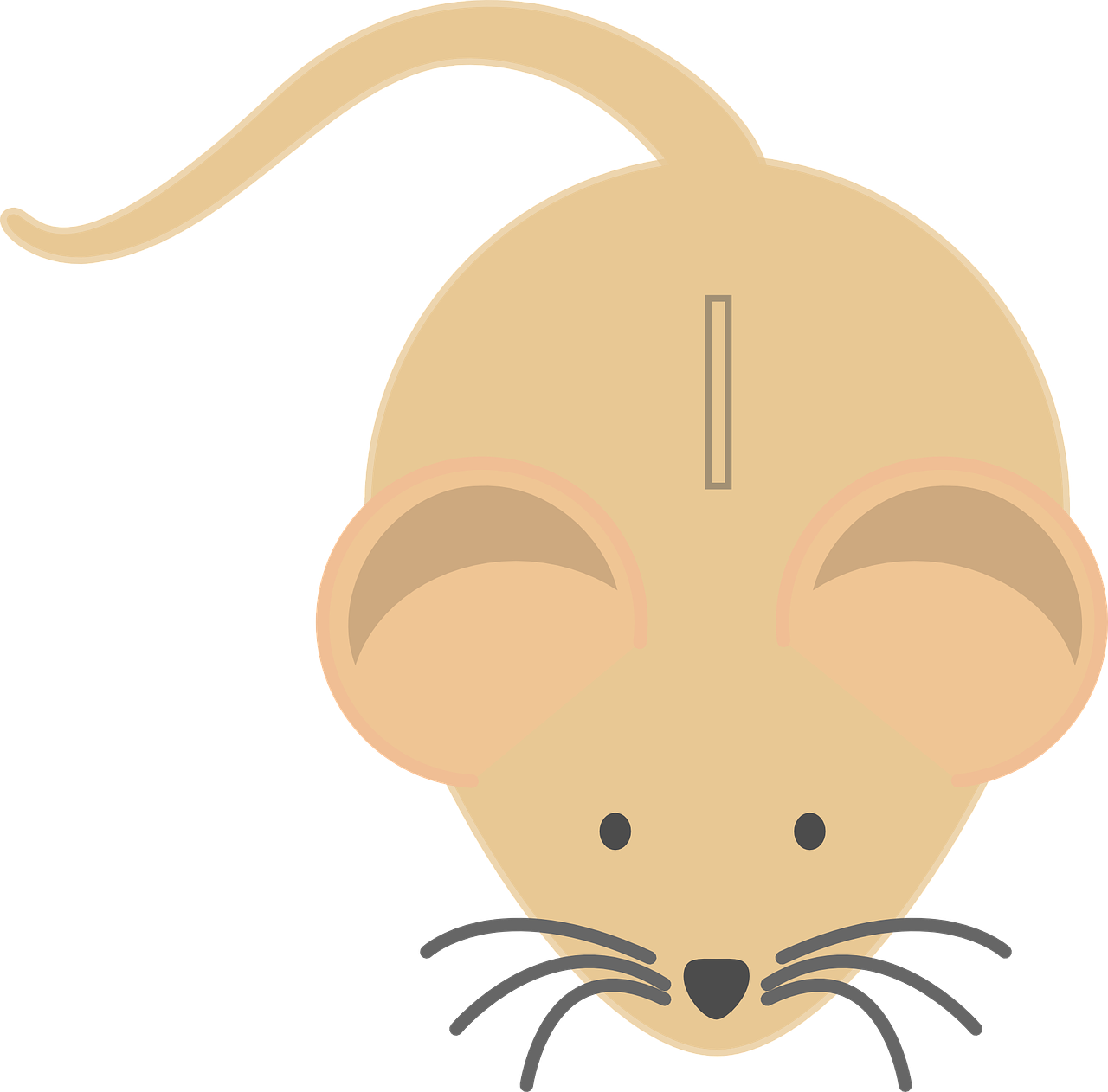 Mouse Cute Piggy Bank Moneybox Png Image - Mouse Colour Clipart Transparent Png (1280x1262), Png Download