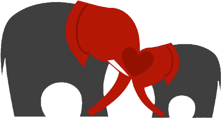 Ca Elephants Connection Africa Clipart (720x480), Png Download