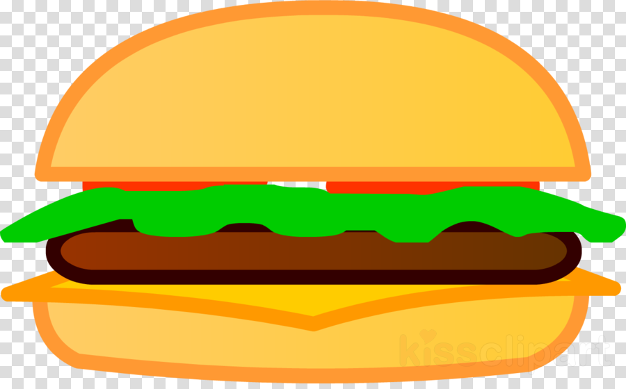 Hamburger Clipart Hamburger Cheeseburger French Fries - Png Download (900x560), Png Download