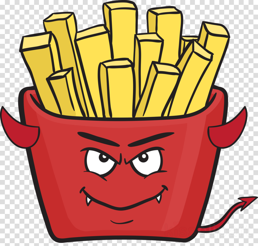 French Fries Emoji Clipart French Fries Fast Food Clip - French Fries Cartoon - Png Download (900x860), Png Download