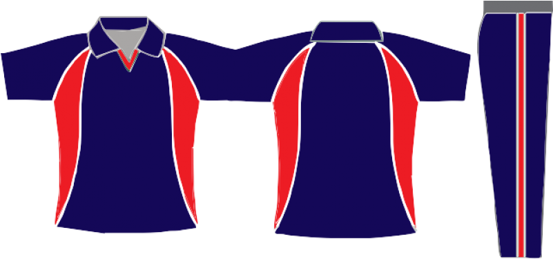 2018new Cricket Club Jersey Full Set Clipart (800x800), Png Download
