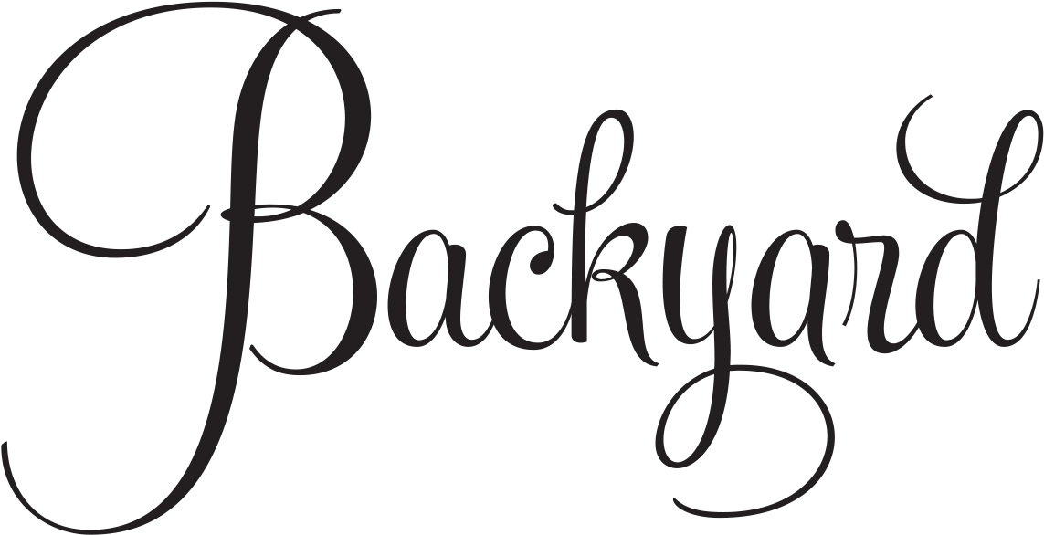 Backyard; Paperback; Author - Norman Draper Clipart (1150x604), Png Download