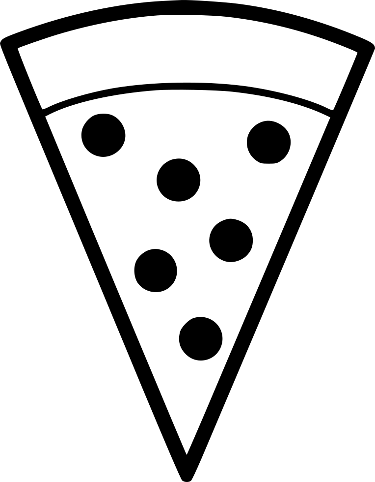 Pizza Slide Comments Clipart (764x980), Png Download