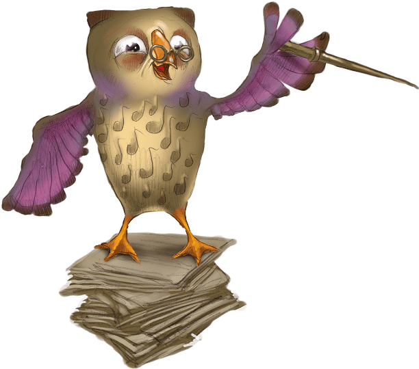 From Time To Time We Will Send You The Latest News - Owl Clipart (646x600), Png Download
