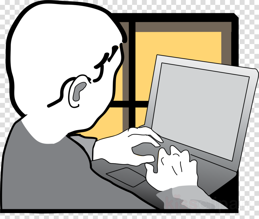 Boy With Laptop Cartoon Clipart Laptop Clip Art - Boy With Laptop Png Transparent Png (900x760), Png Download