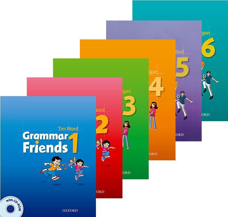 Oxford Grammar Friends 1-6年级别附cd 和语法做朋友英文原版 - Grammar Friends 1: Student's Book With Cd-rom Pack Clipart (800x800), Png Download