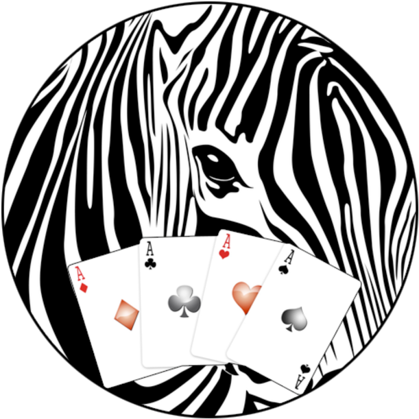 Pokerzebra On The Mac App Store - Zebra Art Clipart (630x630), Png Download
