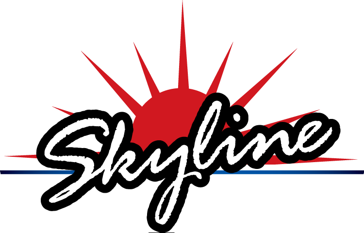 Skyline Logo Automobile Clipart (750x480), Png Download
