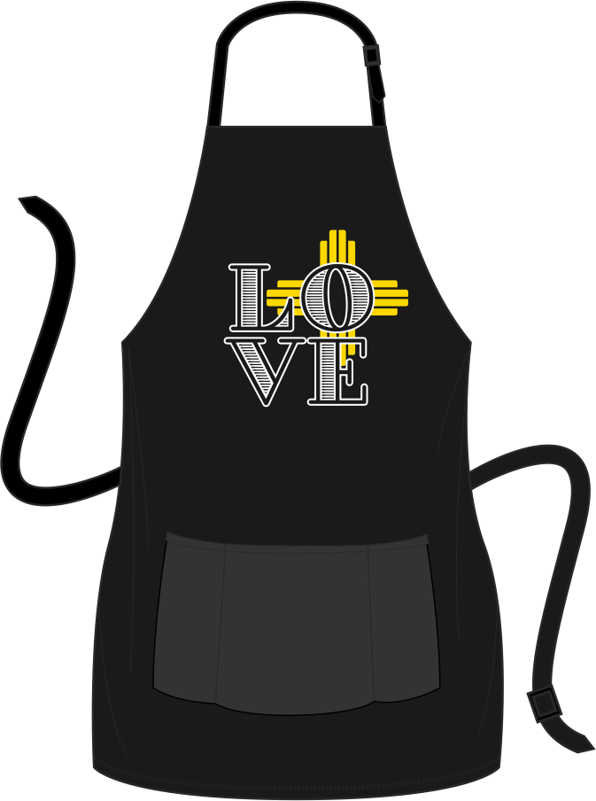 Love Zia Apron - Zia Pueblo Clipart (673x904), Png Download