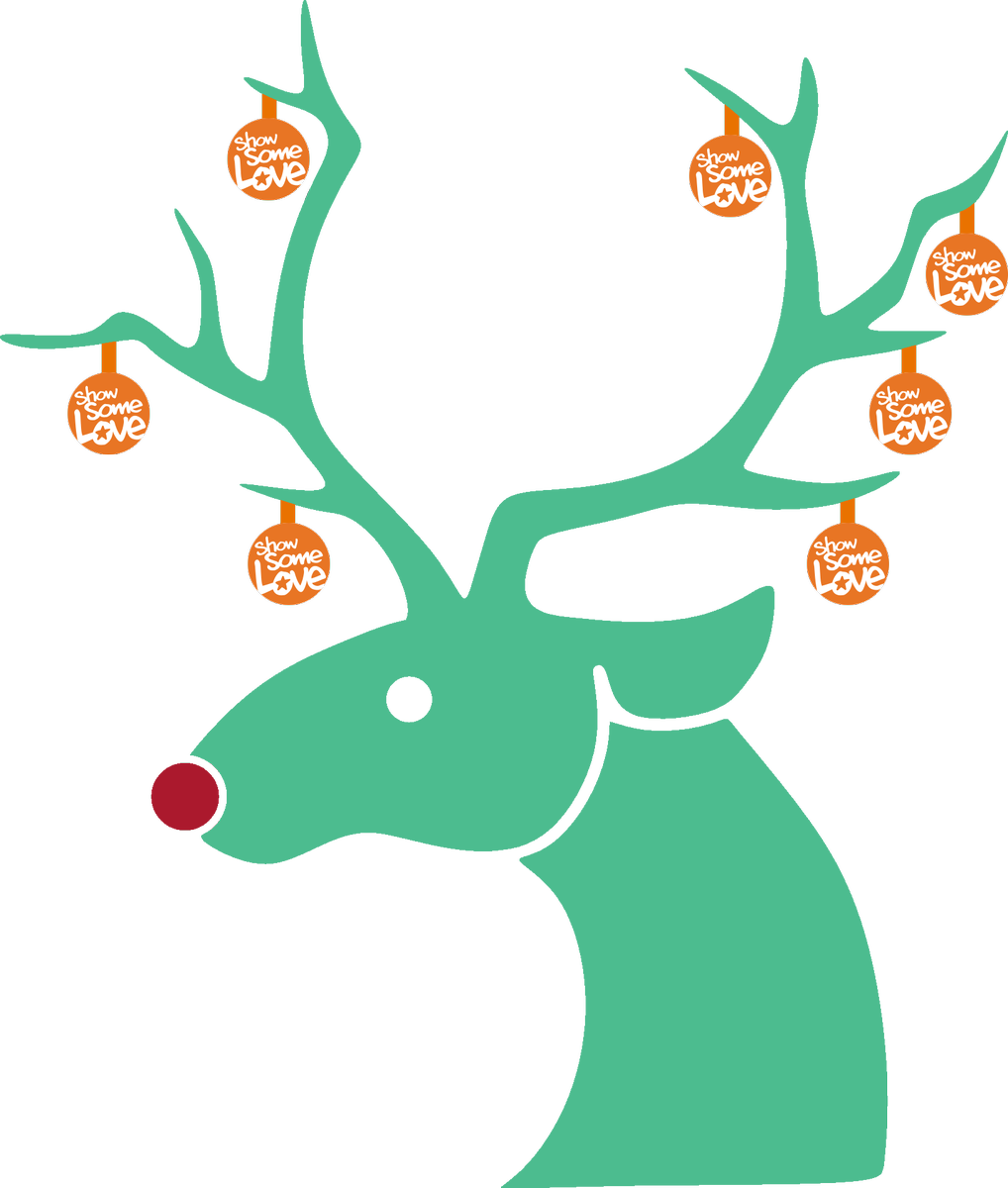 Combinedfedcampaign On Twitter - Reindeer Clipart - Png Download (1018x1200), Png Download