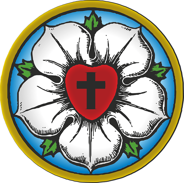 Luther Rose Clipart (640x635), Png Download
