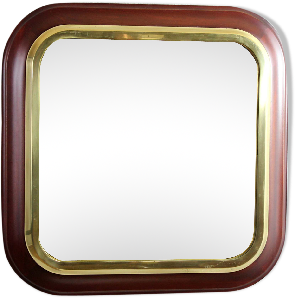 Beautiful Mirror Of The Years 60/70 Square Shape 61x61cm - 1960s Clipart (1457x1457), Png Download