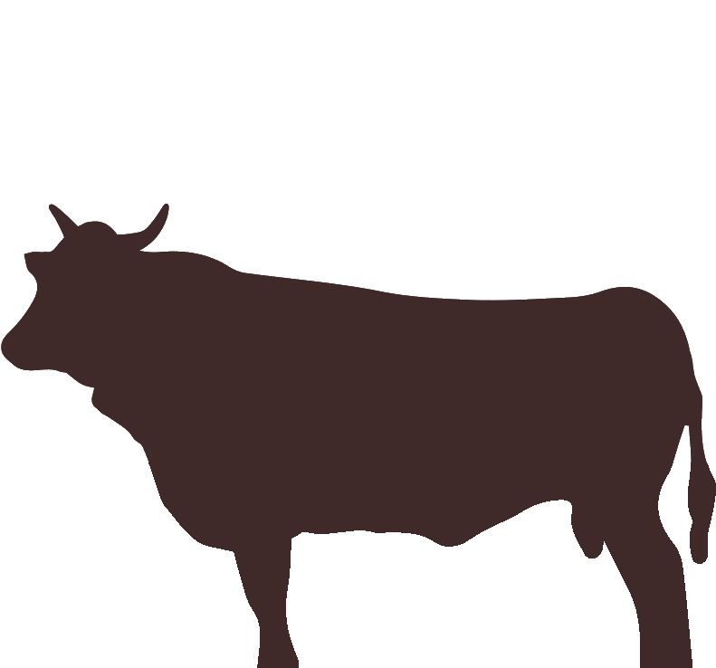 Facebook Grunge - Dairy Cow Clipart (1499x1405), Png Download