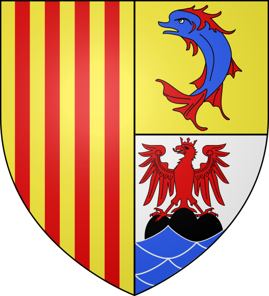 Download Provence Alpes Cote D Azur Coat Of Arms Clipart - Blason Provence Alpes Cote D Azur - Png Download (545x600), Png Download