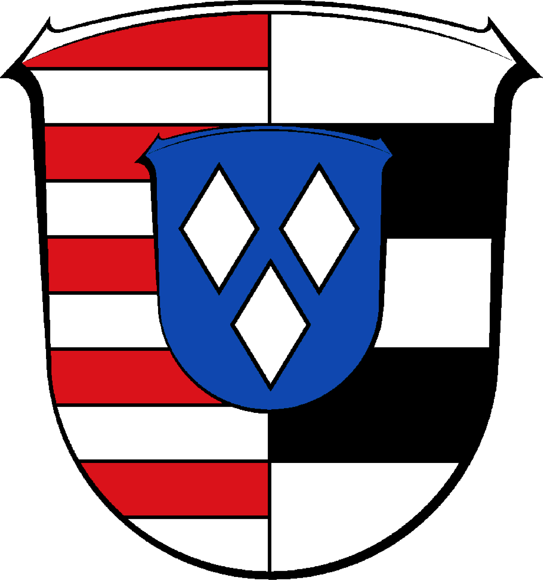 Wappen Kreis Gross-gerau - Groß-gerau Clipart (1769x1888), Png Download