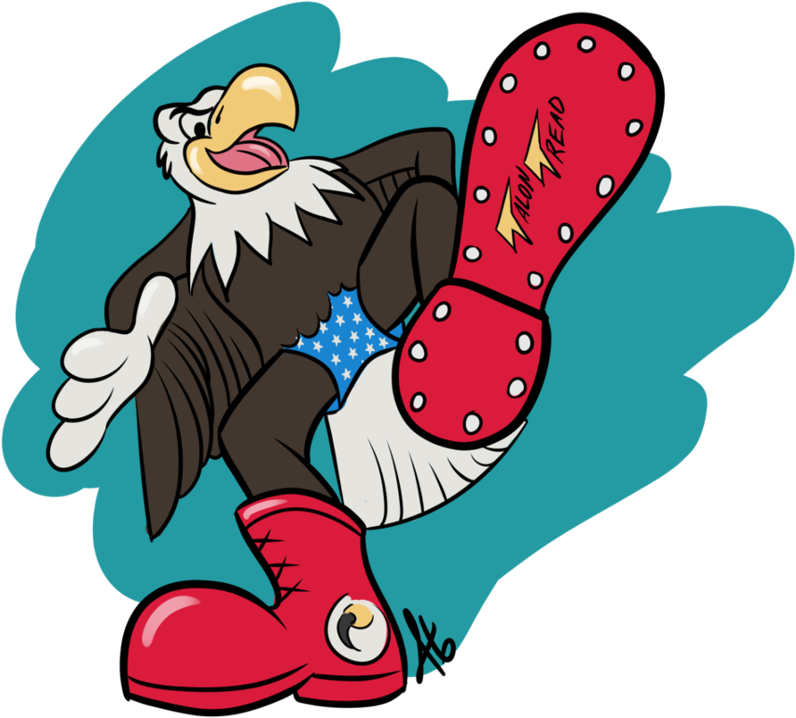 Stomp Backgrounds Fantastic Image - Bald Eagle Clipart (962x830), Png Download