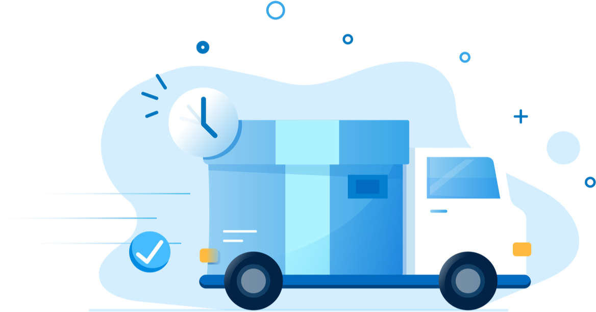 Tracking-order - - Truck Clipart (1168x612), Png Download