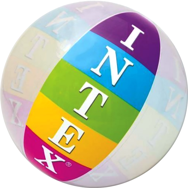 Intex 36 Inch Beach Ball Clipart (800x800), Png Download