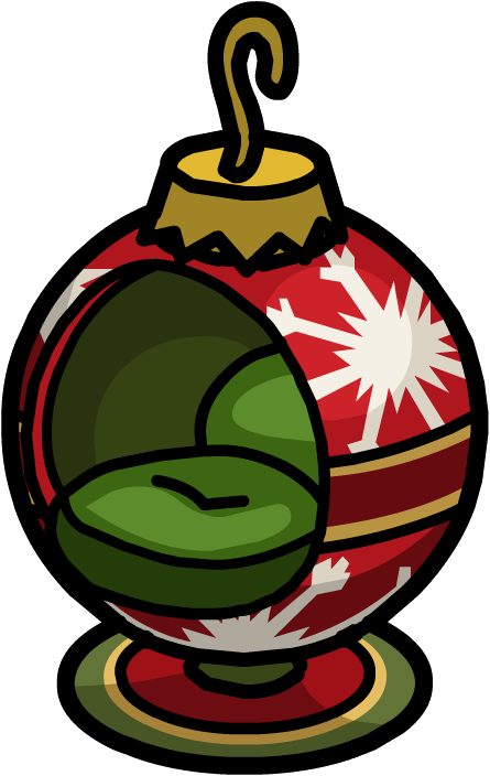 Festive Chair - Regalo Navidad Club Penguin Clipart (445x704), Png Download