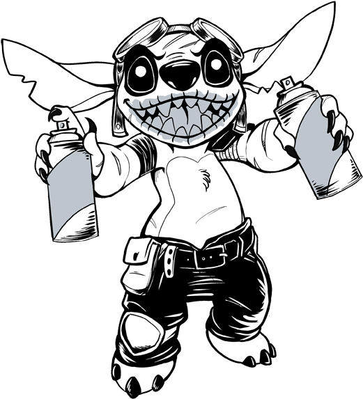 Collab Between Myself And @djakonite - Cartoon Clipart (618x684), Png Download