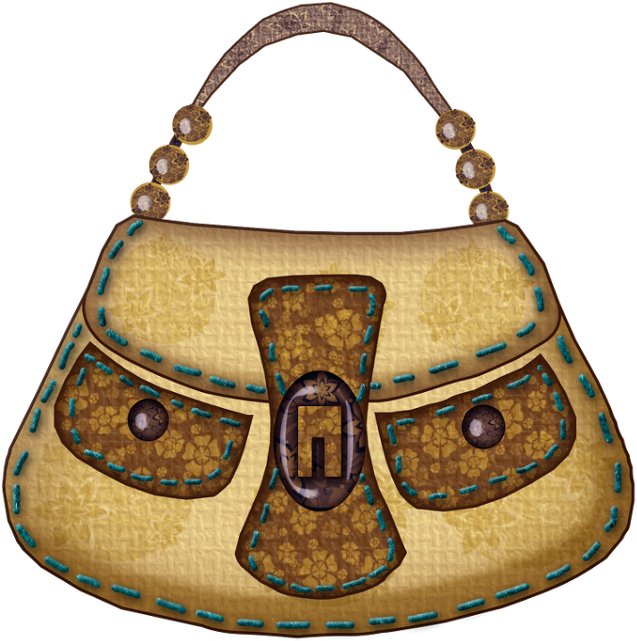 Pin By Elodie Saphoret On Dressing Room - Handbag Clipart (720x720), Png Download