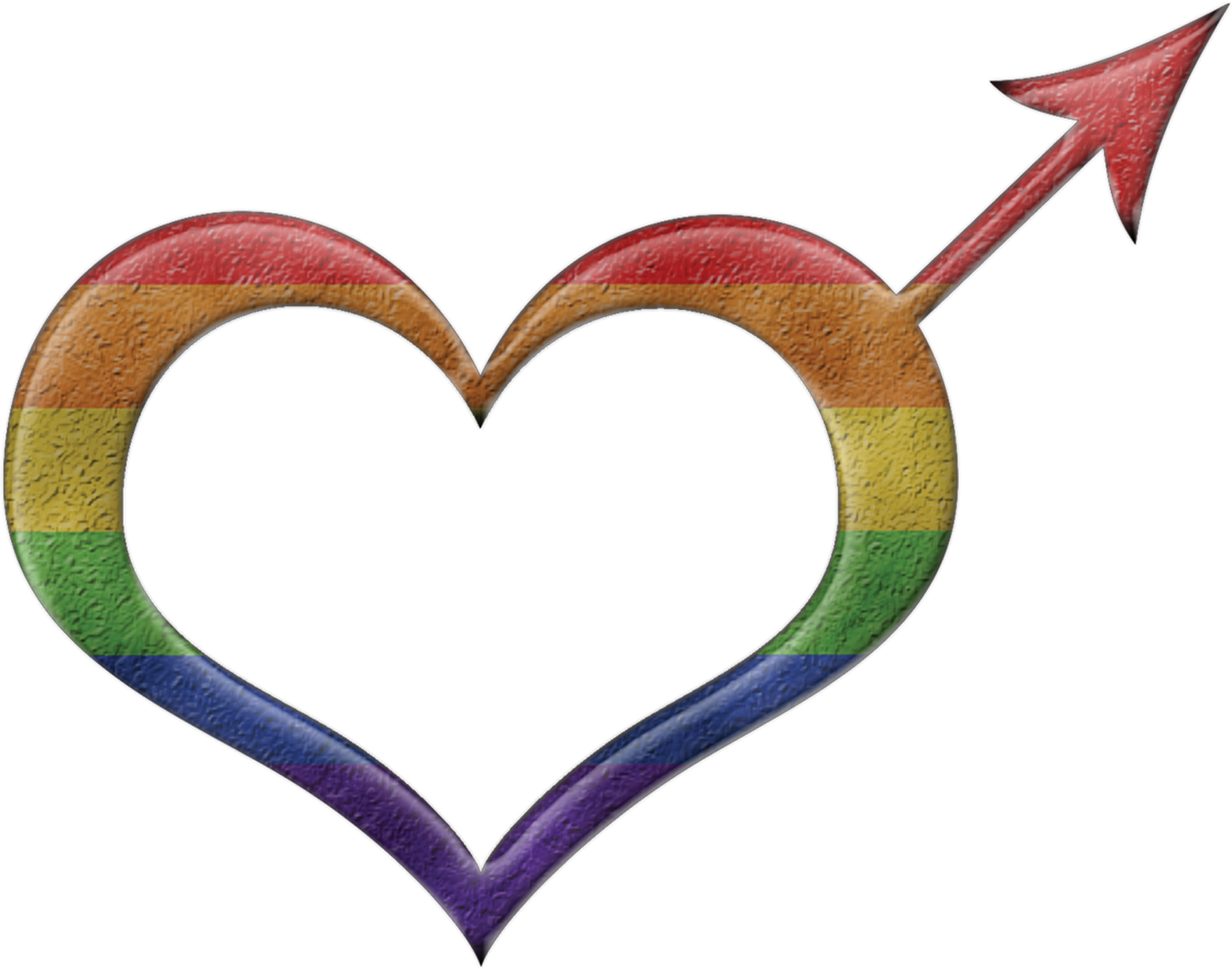 Gay Pride Design - Gender Symbol Clipart (2003x1575), Png Download