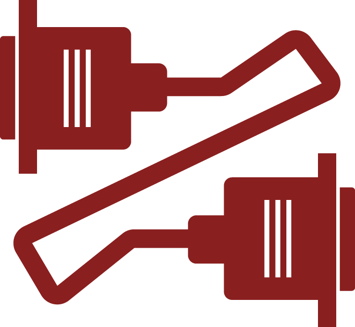 Plug & Play Connectivity - Kvm Switch Icon Clipart (719x664), Png Download