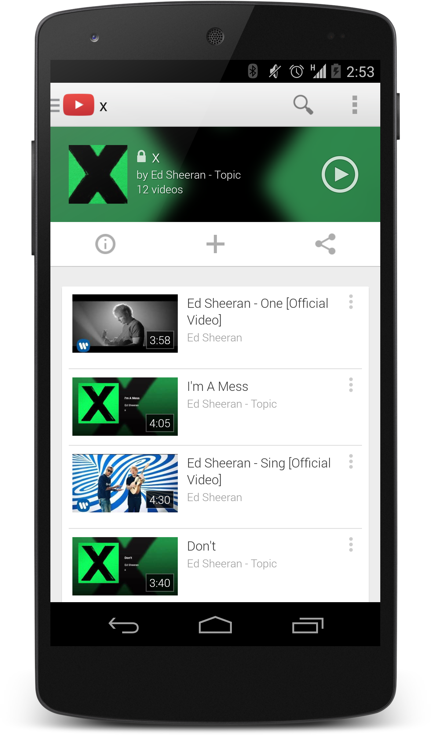 The New Version Of Youtube's App Allows Users To View - 2014 Youtube Mobile Clipart (1690x2857), Png Download