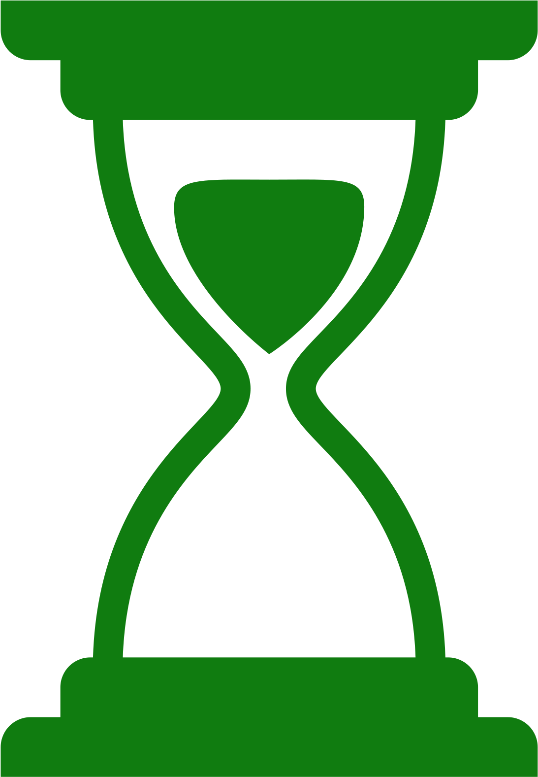 Hourglass Clip Art - Blue Hourglass Icon Png Transparent Png (1600x1600), Png Download