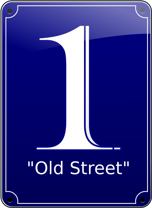 Old Street Sign No 1 Clipart Icon Png - Street Transparent Png (600x800), Png Download