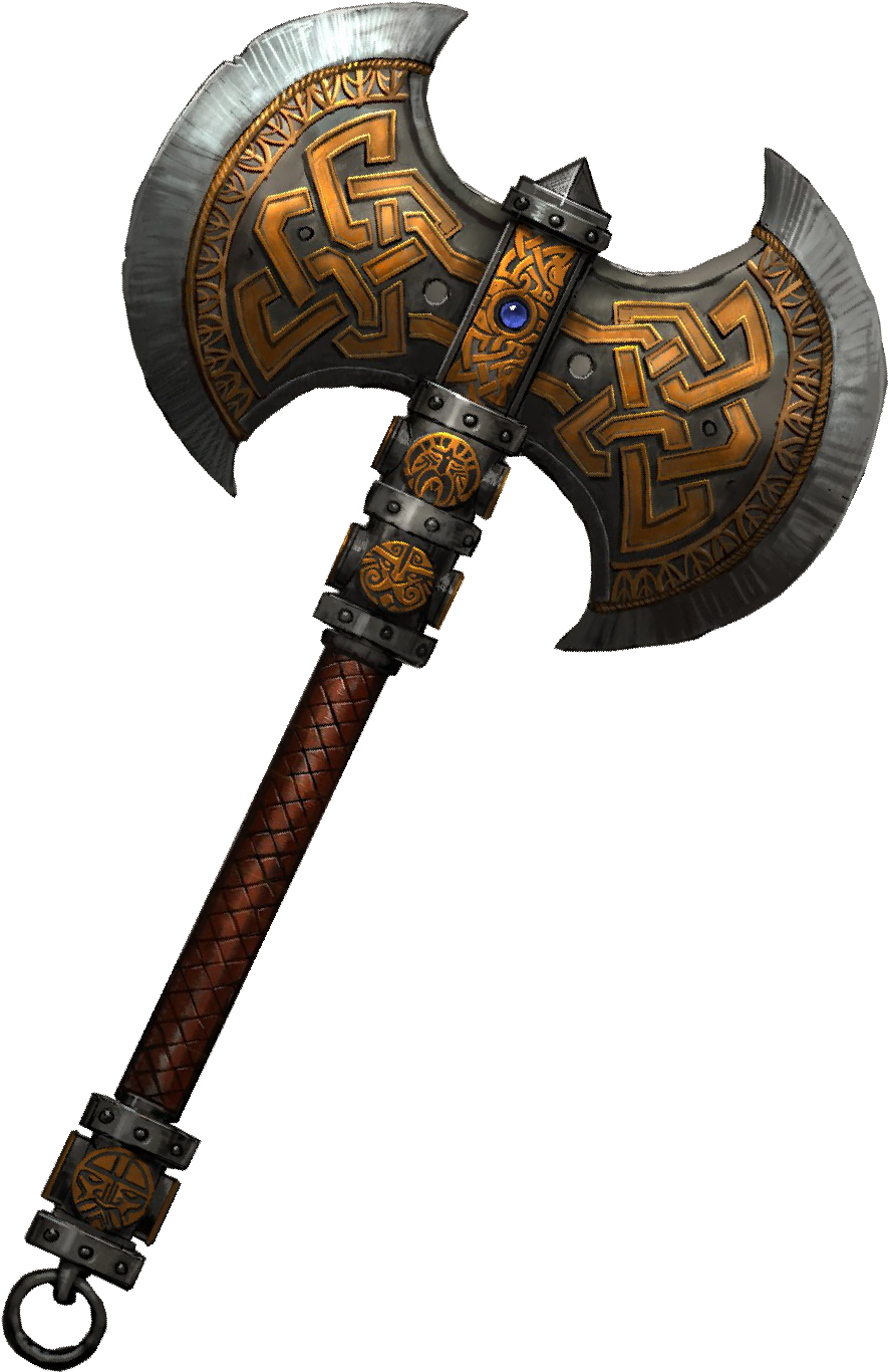 Path Of The Storm Herald - Axe Png Clipart (1410x1410), Png Download