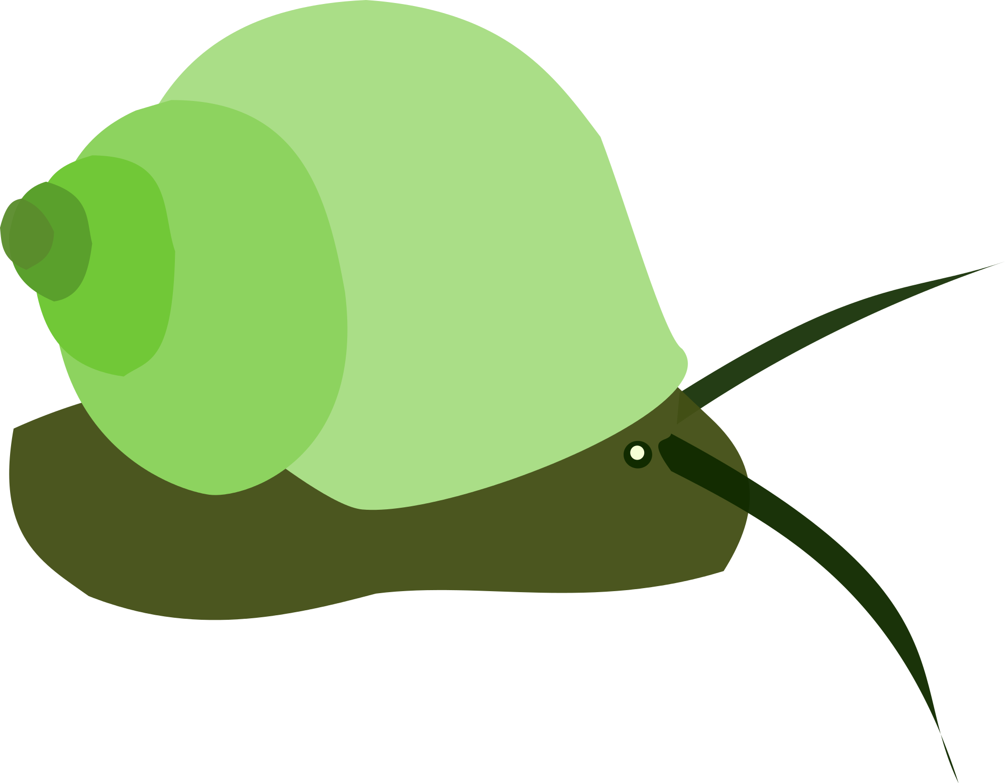 Open - Common Periwinkle Clipart (2000x1559), Png Download