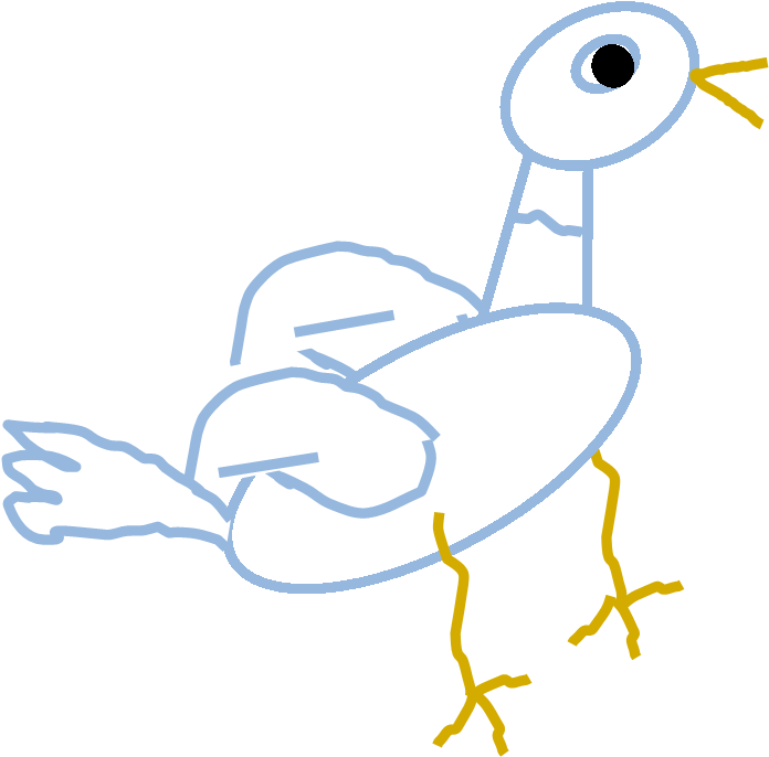 Beach Grass And Anything Thing Else Fun That Can Be - Duck Clipart (710x702), Png Download