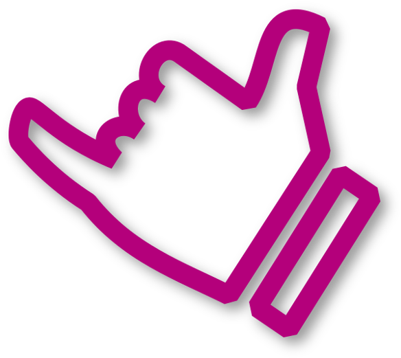 Reservations Shaka - Hawaii Clipart (600x536), Png Download