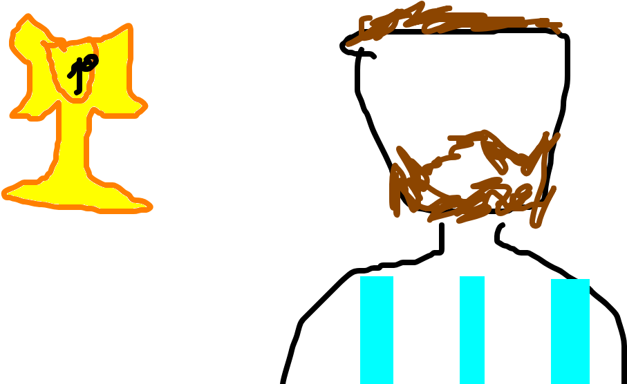 Lionel Messi - Drawing Clipart (1020x608), Png Download