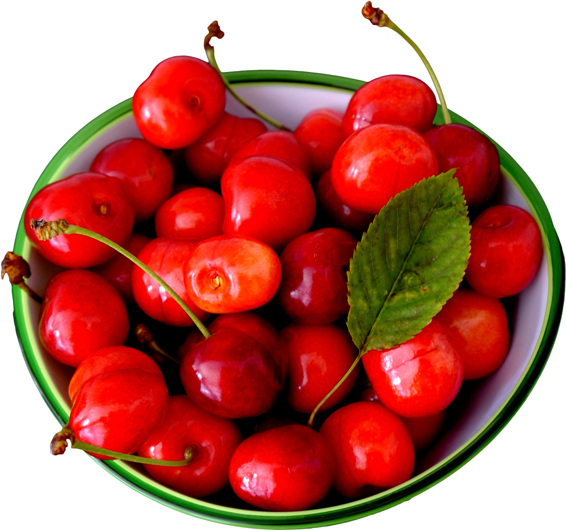 Clip Royalty Free Library Bowl Of Cherries Clipart - Portable Network Graphics - Png Download (1156x1091), Png Download