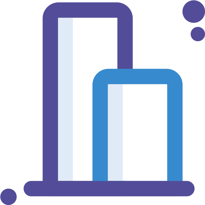 Clip Freeuse Download Compass Quo Stock Column Graphs - Bar Chart - Png Download (787x787), Png Download