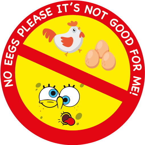 Food Alert Labels Clipart (570x551), Png Download