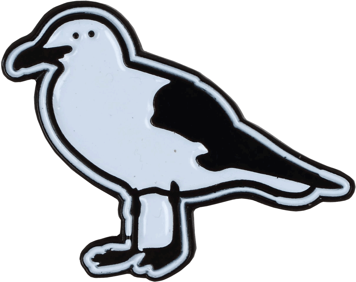 Cleptomanicx Pin Gull - Cleptomanicx Clipart (1200x1590), Png Download