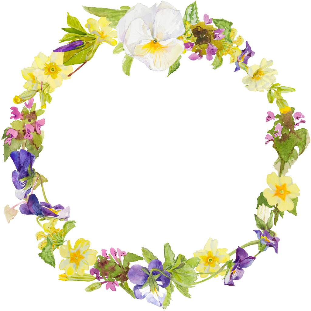 Yellow Delicate Garland Transparent - Vector Graphics Clipart (1024x1024), Png Download